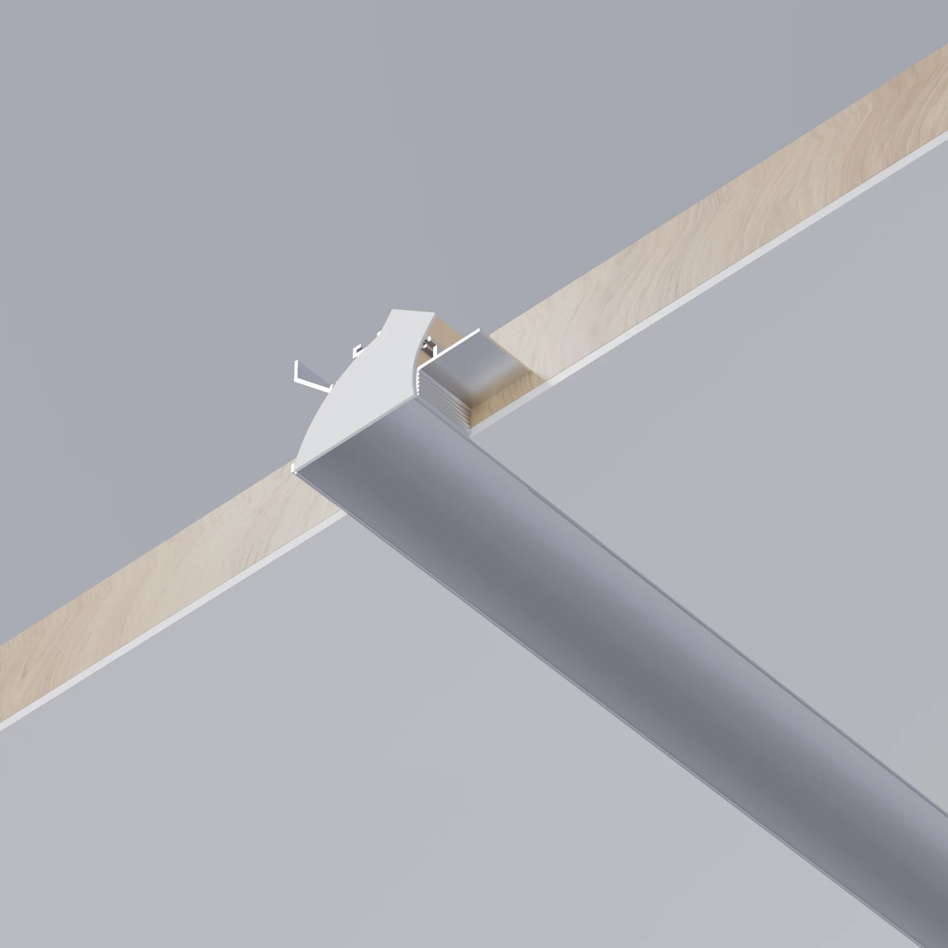 Recessed Trimless Wall Washer Profile Light