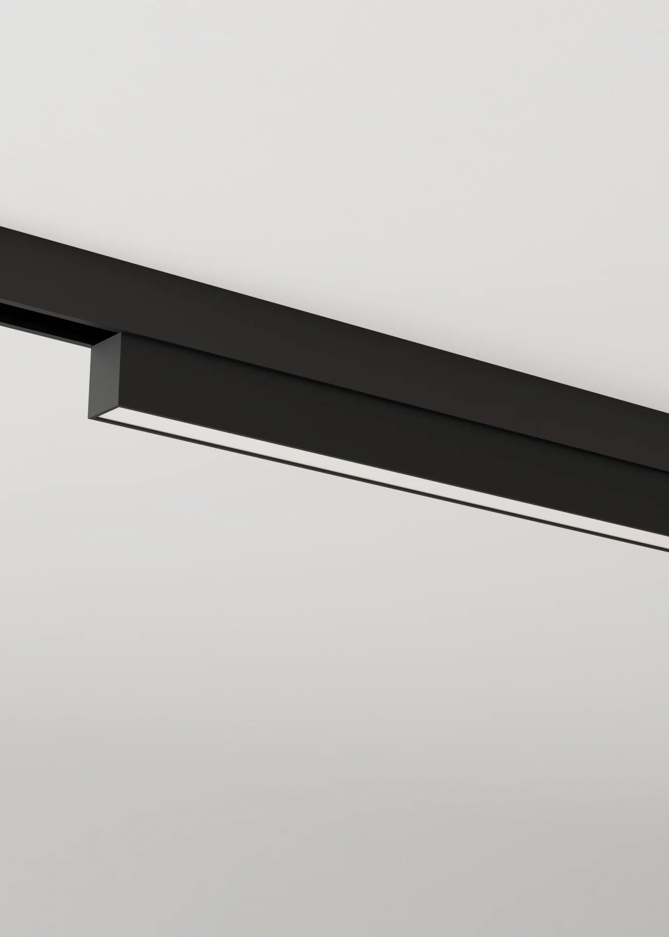 Magnetic Track Linear Diffused Light